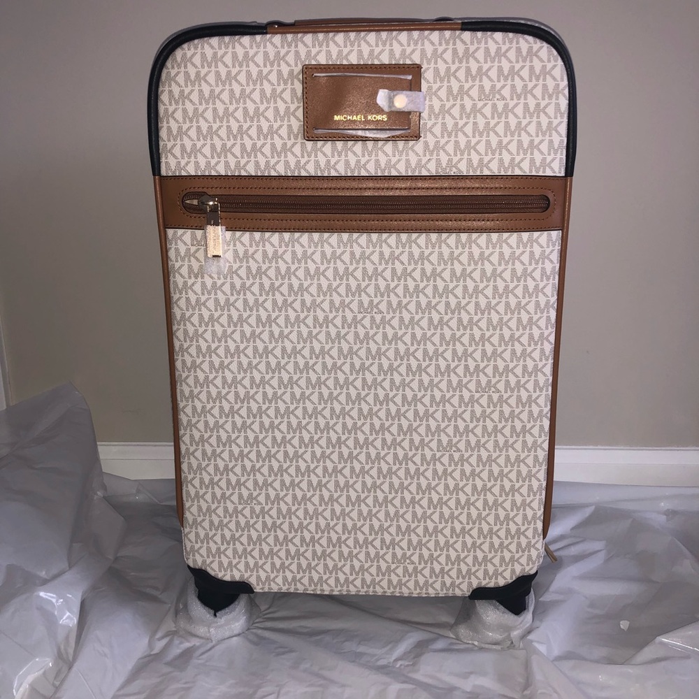 NWT Michael Kors travel trolley luggage suitcase